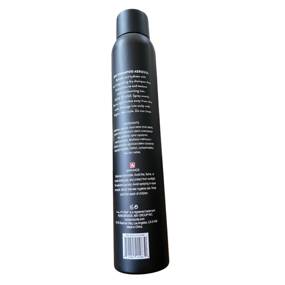 NuMe Fresh N' Fab Dry Shampoo in Black Large Size - Picture 2 of 5